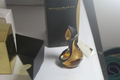 Donna Karan New York  Vintage Pure Perfume 1 oz swan bottle 30ml
