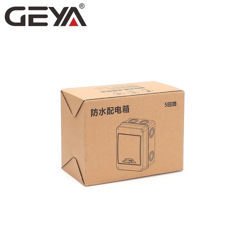 GEYA ABS Plastic Electrical Box Electrical Enclosure For Breakers RCBO RCD IP65 - Picture 10 of 13