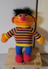 Vintage 1984 Playskool Sesame Street 10in Ernie Plush