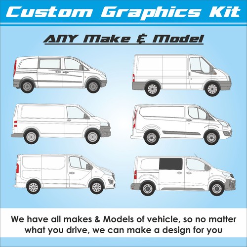 Ford Transit Connect Custom Grafik Kit VAN - Decals - Schriftzug - Schildschrift - Bild 2 von 5