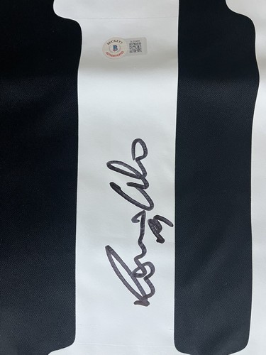 Ronaldo Nazario Real Madrid Signed Jersey Beckett COA Brazil - Imagen 2 de 4
