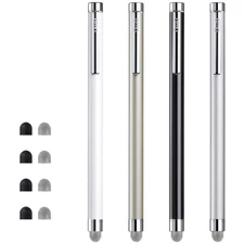 	Stylus Pens for Touch Screens ChaoQ 4 Pcs Mesh Fiber Stylus with 4	