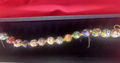 Neu. Seltenes Stauer Murano Glas Fiorato Nuzia Mehrfarbig Armband. Original.