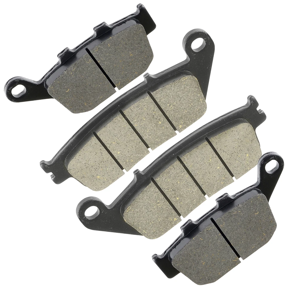 Caltric Front and Rear Brake Pads for Honda NT650 Hawk GT 650 1988-1991 Foto 4 de 4
