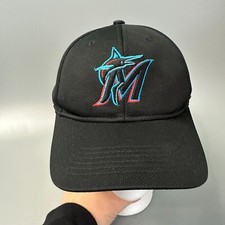 OC Sports Miami Marlins MLB Baseball Youth Hat Cap Strap Back Black