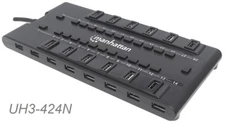 28 Ports USB 2.0/USB 3.0 Combo HUB, Manhattan 163606 MondoHub, UH3-424N