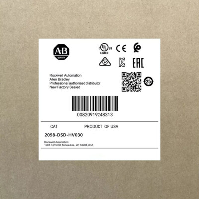 NEW 2098-DSD-HV030  AB Ultra 3000 Servo Drive #CGPL