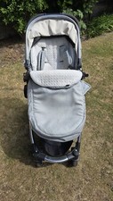 mothercare journey edit pram + pushchair light grey
