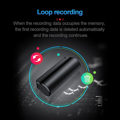 MP3 Spy Magnetic Recording Device Hidden Voice Activated Mini Audio Recorder Q70 - Picture 19 of 24