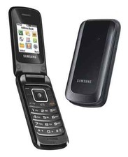 Original Black Samsung SGH-A157 A157 GSM Cellular Flip 3G Phone
