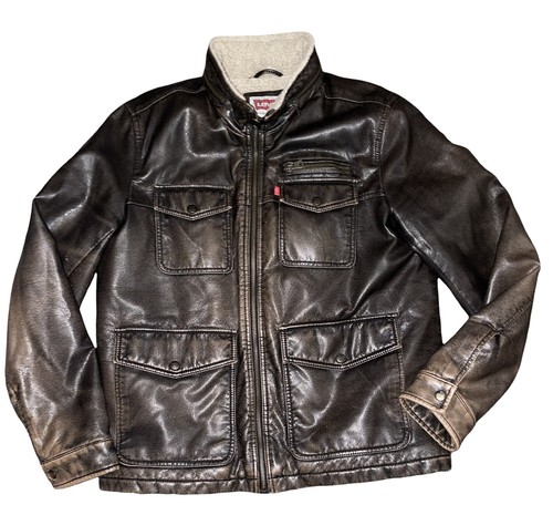 levi strauss & co leather jacket