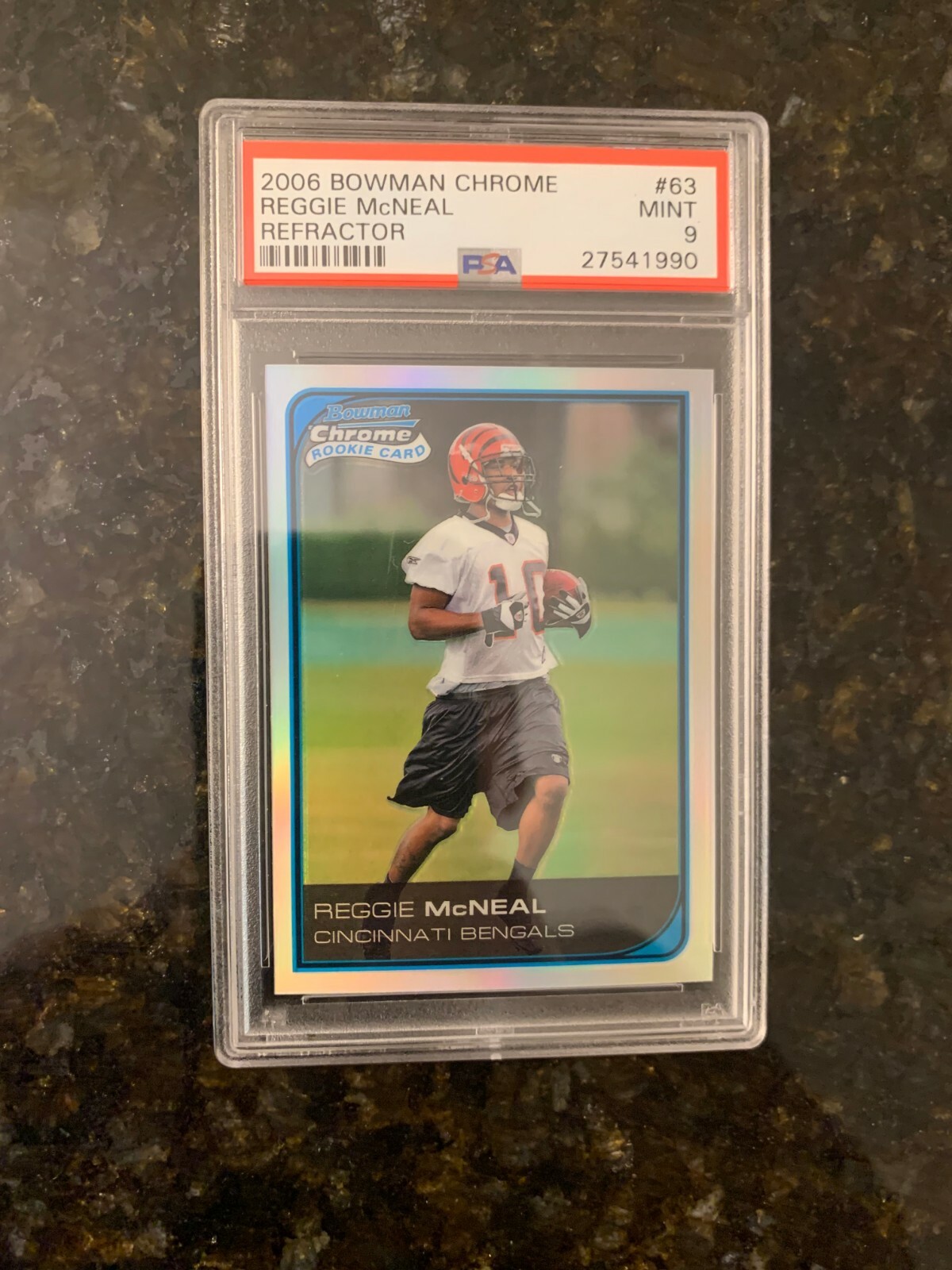 Reggie McNeal Bowman Chrome #63 Refractor