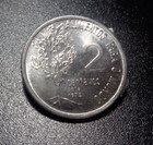 1975 Brazil 2 Centavos Coin UNC — photo 2