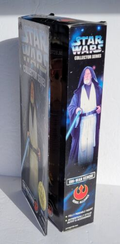 STAR WARS Obi Wan Kenobi 12" KENNER 1996 Collector Series Action Figure NIB - Picture 4 of 5