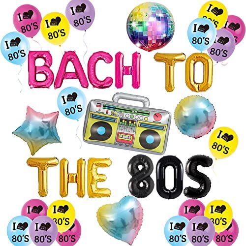 bach-to-the-80-s-bachelorette-party-supplies-80s-balloons-ebay