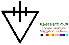 The Devil Wears Prada Throne Graphic Die Cut decal sticker Car Truck Boat 9"