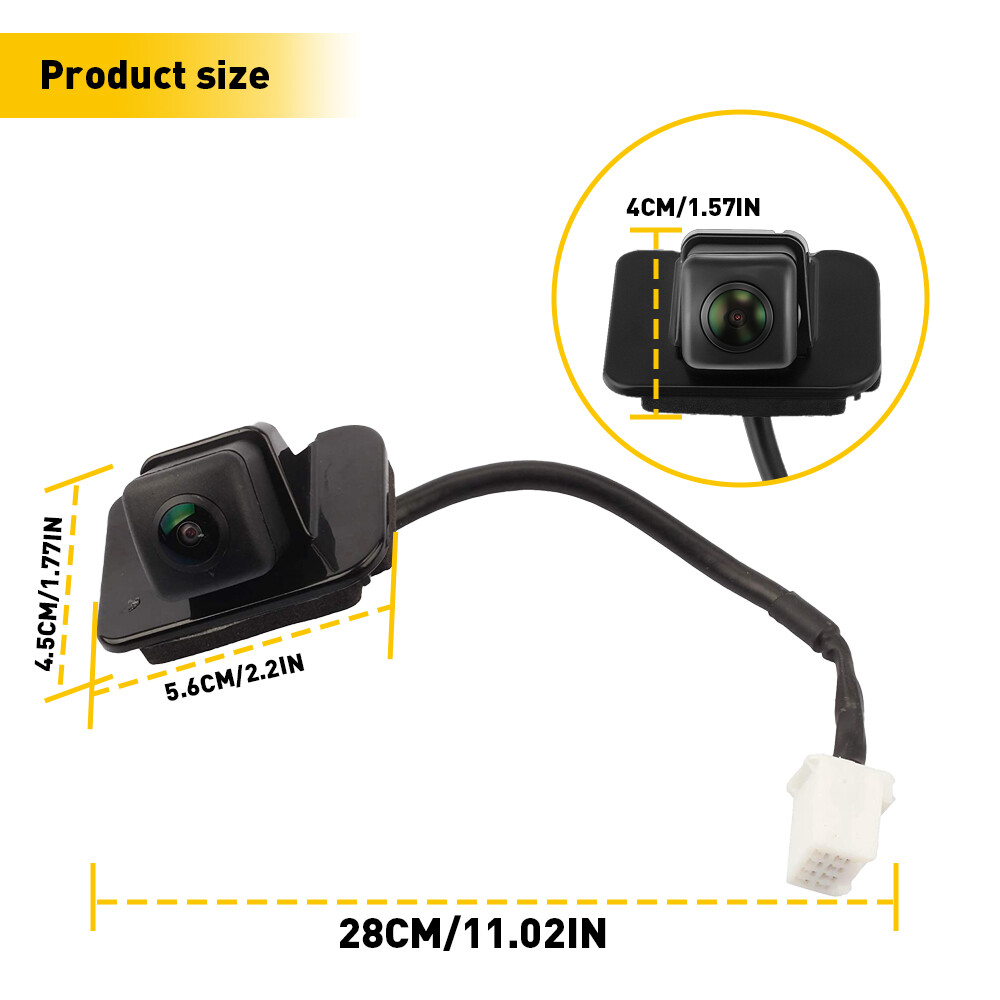 Car Reverse Rear View Backup Camera For Honda Accord OEM Camera 39530-T2A-U210 E - Foto 9