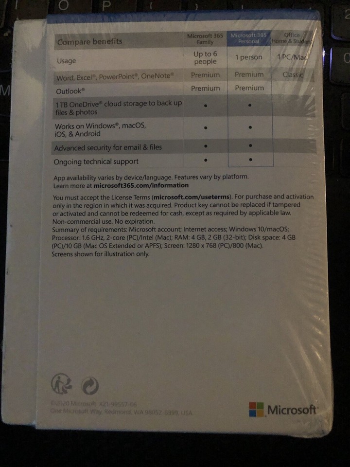 Microsoft 365 Personal eBay