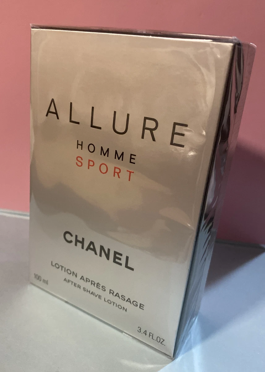 CHANEL ALLURE HOMME SPORT AFTER SHAVE LOTION 3.4 OZ / ml | eBay