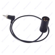 NEUTRIK 3pin XLR male to 3.5 for Sennheiser,Sony D11Headphone return audio cable