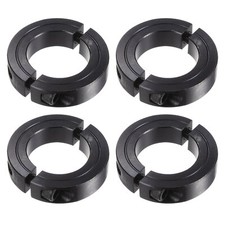 4pcs Double Split Shaft Collar for 1-1/4" Rod 2-1/16" OD 1/2" Clamp-On Collar