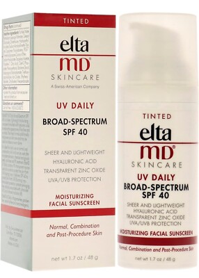 Eltamd UV Daily Breitspektrum LSF 40 Gesichts-Sonnencreme 1,7oz 48g