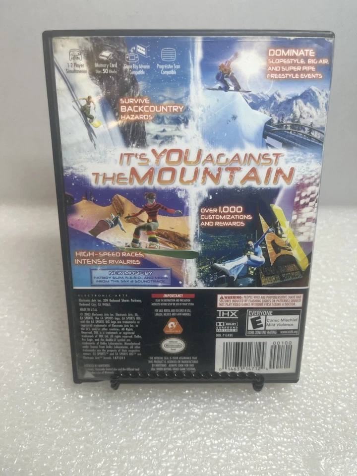 Disco GameCube SSX 3 + Estuche y ilustraciones • Sin manual • Probado en estado limpio Foto 4 de 4