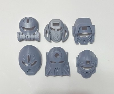 3D Printed Bionicle Mask-The Renobled
