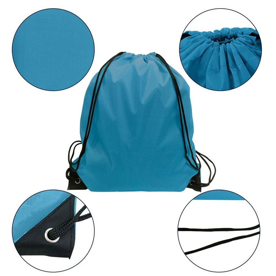 GoodtoU Drawsting Bags Backpack Bulk Cinch Bag Draw String Sport Bag 6 ...