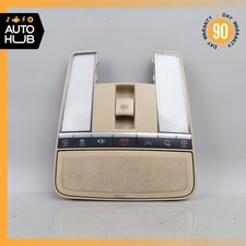 07-09 Mercedes W221 S600 Overhead Dome Light Sunroof Control Suede Beige Oem 07-09 Mercedes W221 S600 Overhead Dome Light Sunroof Control Suede Beige Oem