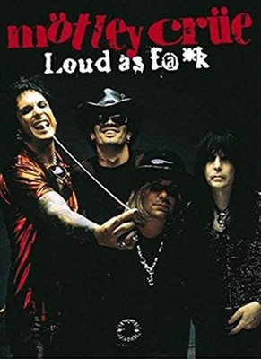 Motley Crue Loud as Fk E Live in Music Concert DVD Region 2 New Sealed UK Movie