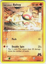 Team Magma's Baltoy [Pokemon EX Team Magma vs Team Aqua - 60/95] EN NM on eBay