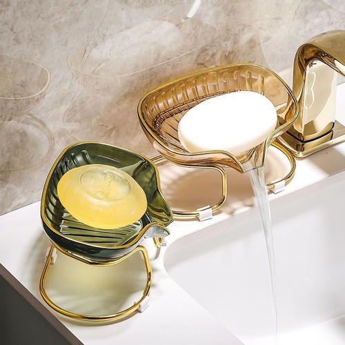 1Pcs Soap Dish Holder With Drain Soap Holder Soap Tray Soap Box For Hotel F1 - Bild 7 von 12