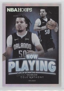 2020-21 Panini NBA Hoops Now Playing Holo Cole Anthony #SS-24 Rookie RC