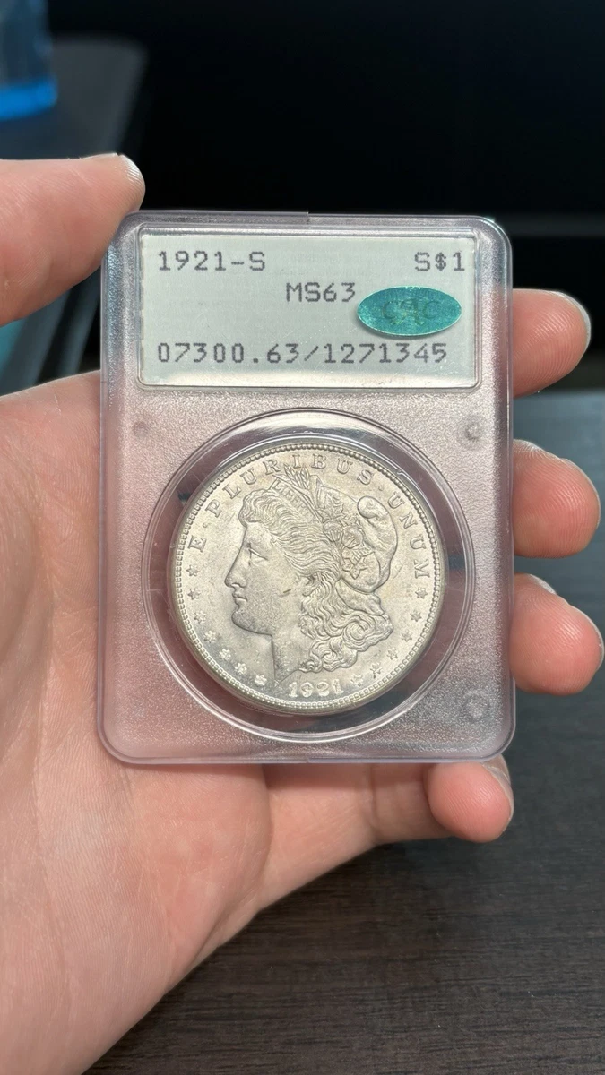 1921年モーガン銀貨 MS63 MS 63 Graded 1921 Year Morgan US Dollars (1878-1921) for sale | eBay