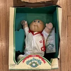 Cabbage Patch Kids Ellery Russ 1984 Baby Doll Boy 16in w/ Birth Certificate