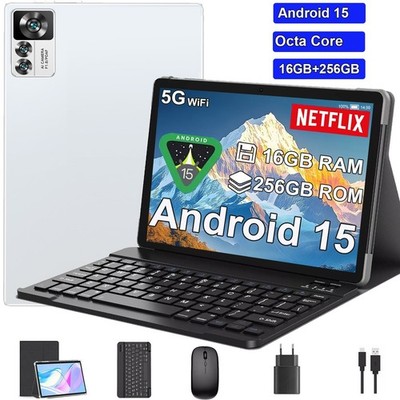 2025 PAD Tablet Android 15 16GB RAM+256GB 80000mAh 10 Zoll 5MP+2MP 5GWIFI USB-C