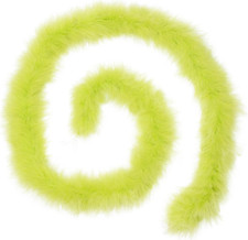 72" Long Fluffy Marabou Feather Boa for Women DIY Craft Home Decor 30G