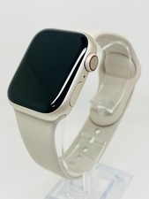 Apple Watch Series 9 41MM Starlight GPS & Cellular - Stone Strap - GREAT COND!