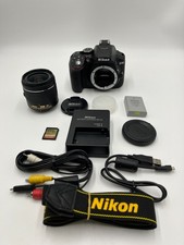 Nikon D5300 DSLR Camera Kit w/ 18-55mm Lens Battery Travel Bag