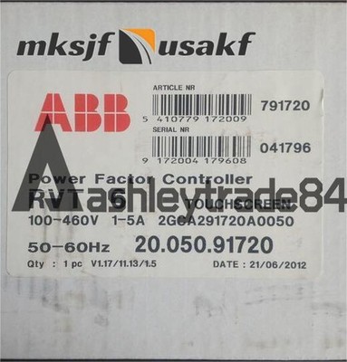 ONE ABB Power Factor Controller RVT-6