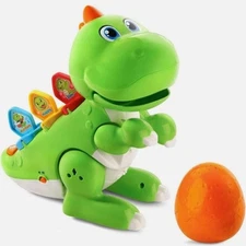 VTech Mix and Match-a-Saurus, Dinosaur Learning Toy for Kids, Green