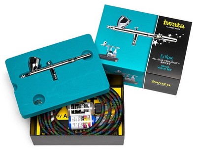 IWATA Eclipse HP-CS Value Airbrush Set (IWATA-ECL4501)