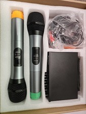 FIFINE K036 Dual Wireless Condenser Microphone System New