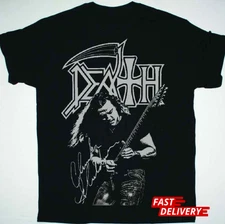 Vtg Chuck Schuldiner Death Band Cotton Black All Size T Shirt For Men_reprint !!