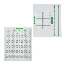Dry Erase Math Skills Boards, Educational, 36 Pieces