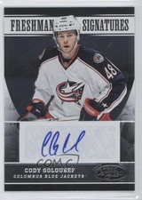 2012-13 Certified Freshman Signatures 684/999 Cody Goloubef #164 Auto 0f8