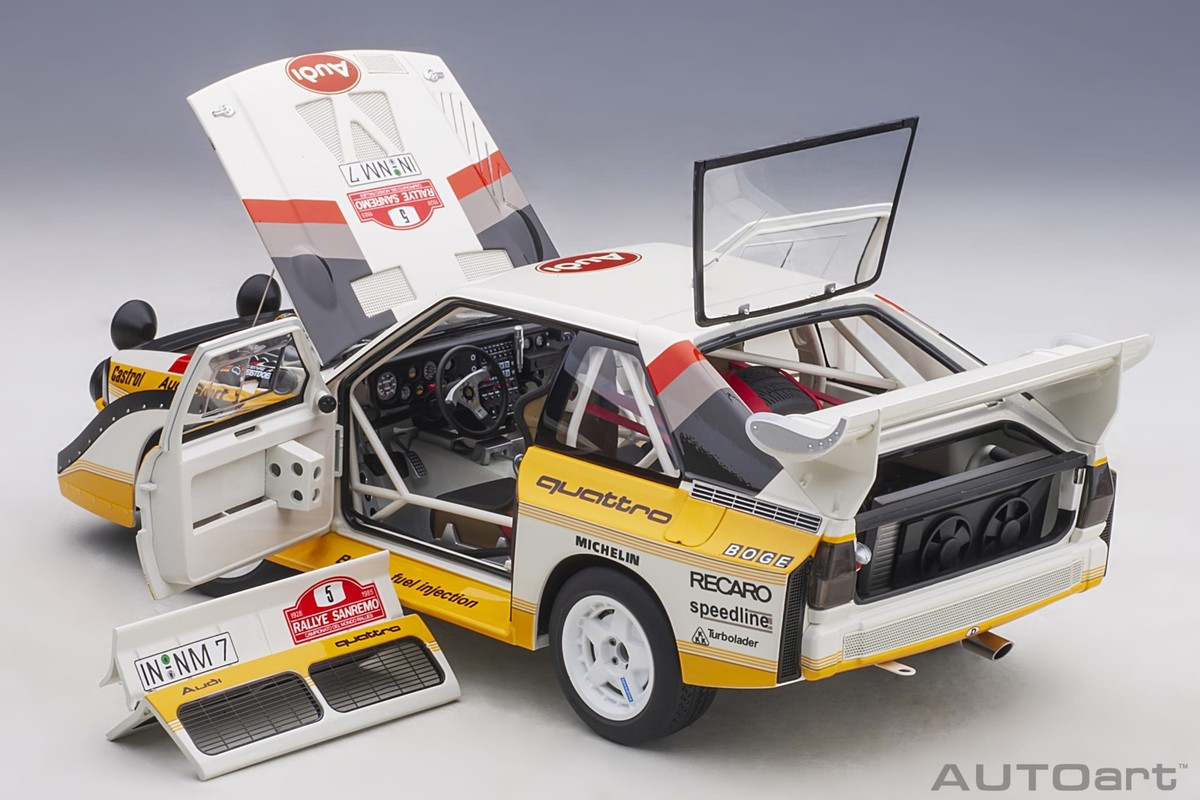 Buy AUTOart 1/18 Scale 1985 Audi Quattro S1 Series - 88503 online