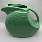 FIESTA  WARE HANDLED PITCHER IN GREEN HOMER LAUGHLIN USA