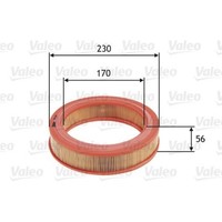 1X Luftfilter Valeo 585650 Passend FüR CitroËN Ford Renault